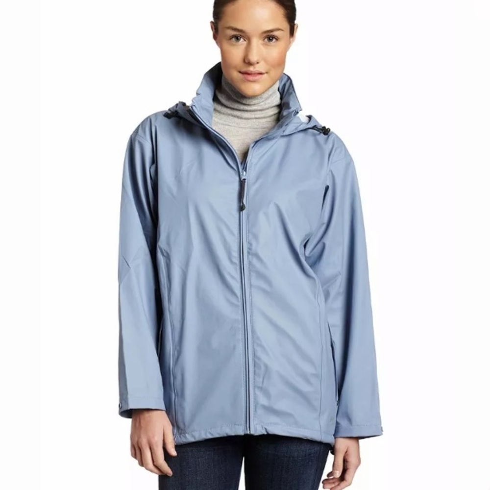 Helly Hansen Voss rain jacket light blue S